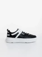 Pantofi sport dama negri din piele ecologica Sabetta