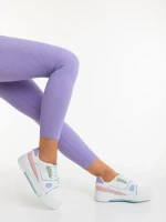 Pantofi sport dama albastri din piele ecologica Lowery