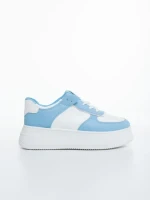 Pantofi sport dama albastri din piele ecologica Kosara