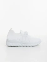 Pantofi sport barbati albi din material textil Andreo