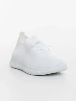 Pantofi sport barbati albi din material textil Andreo