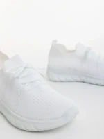 Pantofi sport barbati albi din material textil Andreo