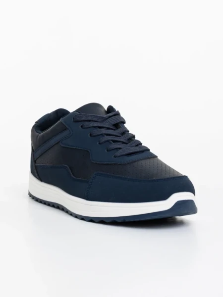 Pantofi sport barbati negri din piele ecologica Nitro