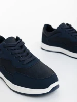 Pantofi sport barbati negri din piele ecologica Nitro