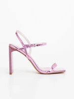 Sandale dama mov din piele ecologica Soleva