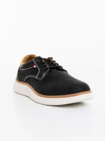 Pantofi sport barbati negri din piele ecologica Alonso