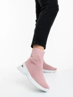 Pantofi sport dama roz din material textil Verlana