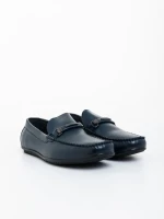 Mocasini barbati albastri din piele ecologica Kazimir