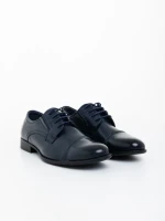 Pantofi barbati albastri din piele ecologica Zamir