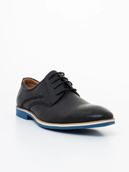 Pantofi barbati negri din piele ecologica Madden