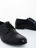 Pantofi barbati negri din piele ecologica Xandros