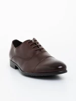 Pantofi barbati maro din piele ecologica Treyton