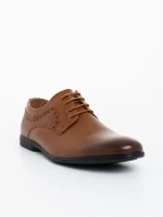 Pantofi barbati maro din piele ecologica Kenji