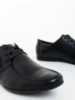 Pantofi barbati negri din piele ecologica Yanis