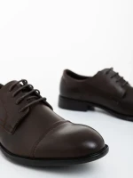 Pantofi barbati maro din piele ecologica Banks