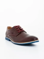 Pantofi barbati grena din piele ecologica Roland