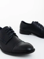 Pantofi barbati albastri din piele ecologica Rhodes