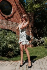 Pantofi dama cu toc negri din piele ecologica Vamora