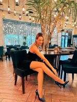 Pantofi dama cu toc albastri din piele ecologica lacuita Lusera