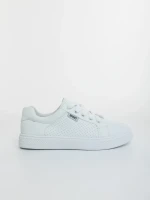 Pantofi sport dama albi din piele ecologica Nimira