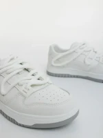 Pantofi sport dama albi din piele ecologica Serenza