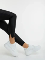 Pantofi sport dama albi din piele ecologica Rivenia