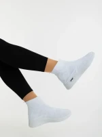 Pantofi sport dama albi din material textil Astera