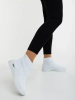 Pantofi sport dama albi din material textil Renara