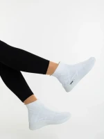 Pantofi sport dama albi din material textil Iselia