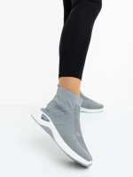 Pantofi sport dama gri din material textil Astera