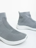 Pantofi sport dama gri din material textil Astera