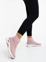 Pantofi sport dama roz din material textil Astera