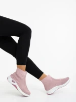 Pantofi sport dama roz din material textil Astera
