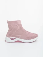 Pantofi sport dama roz din material textil Astera