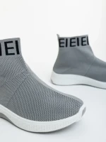 Pantofi sport dama gri din material textil Irenia