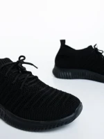 Pantofi sport dama negri din material textil Alenia