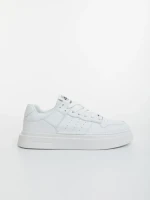 Pantofi sport barbati albi din piele ecologica Cedrik