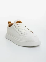 Pantofi sport barbati bej din piele ecologica Marston