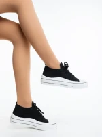 Tenisi dama negri din material textil Iraza