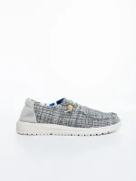 Pantofi casual dama negri din material textil Manara