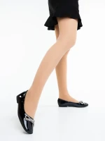 Balerini dama negri din piele ecologica lacuita Ativa