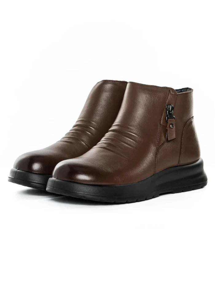 Ghete Dama din piele naturala M852 BROWN | ADVANCER