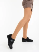Pantofi casual dama negri din piele ecologica Cozeta