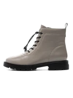 Ghete Dama din piele naturala E0931-10 APRICOT | ADVANCER