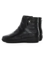 Ghete Dama din piele naturala B69199-6 BLACK | ADVANCER