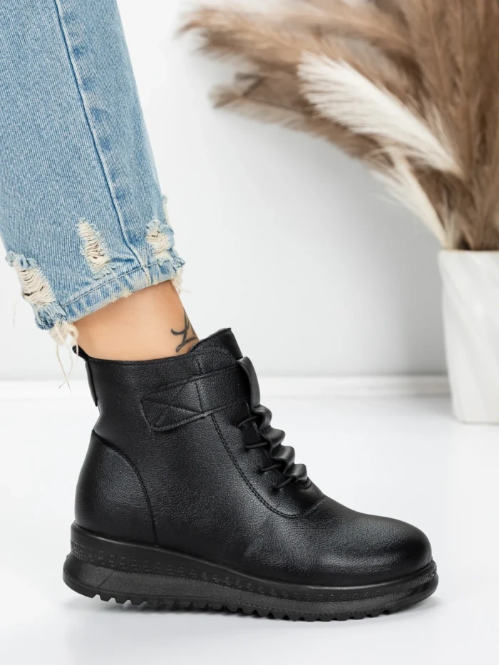 Ghete Dama Imblanite 5XJ90 BLACK | MEI