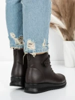 Ghete Dama Imblanite 5XJ90 BROWN | MEI