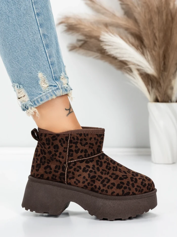 Ghete UG Dama 5GB5 DARK LEOPARD PRINT | MEI