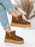 Ghete UG Dama 5GB7 DARK LEOPARD PRINT | MEI