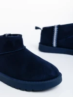 Cizme dama negre din material textil Aloani